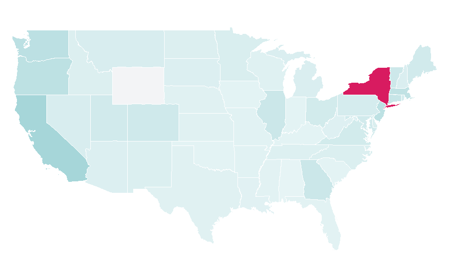 Affinity by region — Nudie Jeans, United States