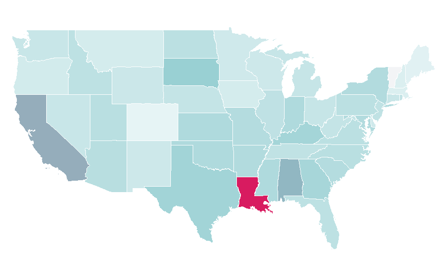 Affinität nach Region — Object (philosophy), USA