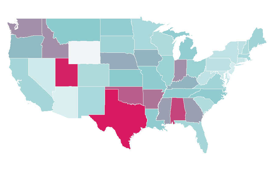 Affinity by region — Oboe, United States