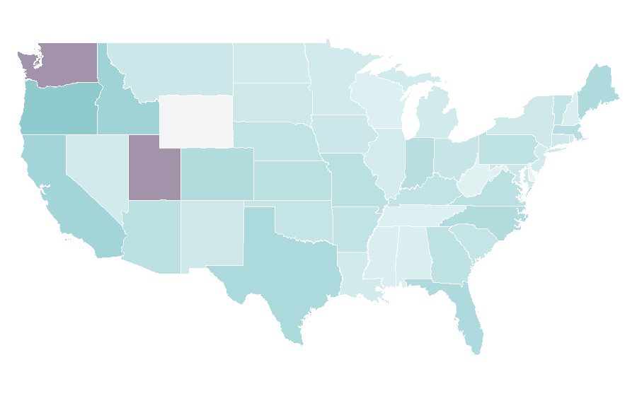 Affinity by region — Octopus, United States