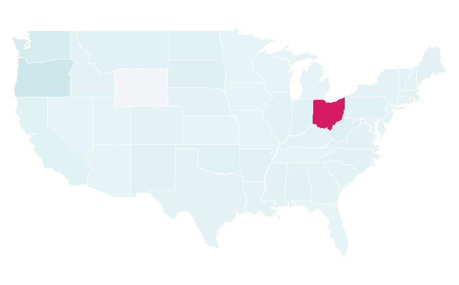 Affinity by region — Ode, United States