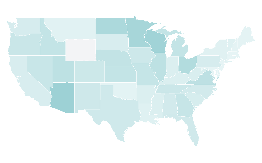 Affinity by region — OfficeMax, United States