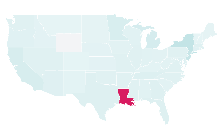 Affinity by region — Olive, United States