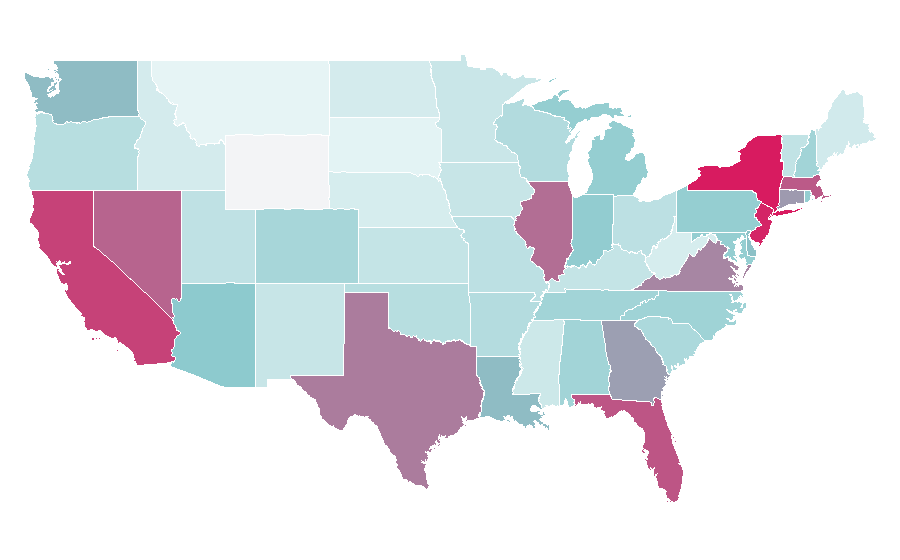 Affinity by region — Omega, United States