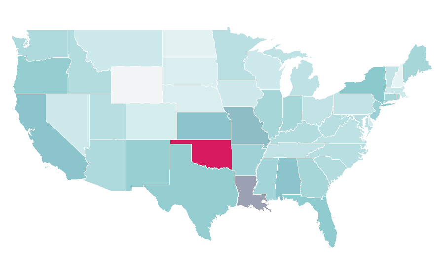Affinity by region — ONCE (cycling team), United States