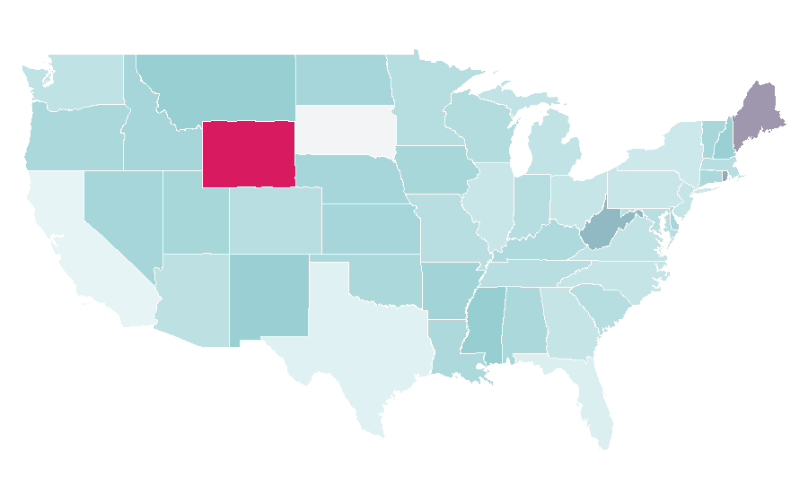 Affinity by region — Openair Frauenfeld, United States