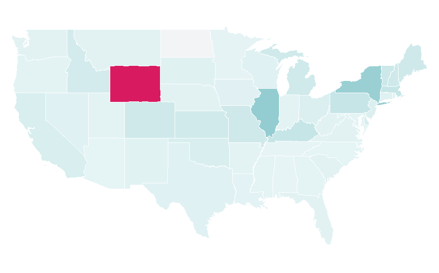 Affinity by region — Opera house, United States