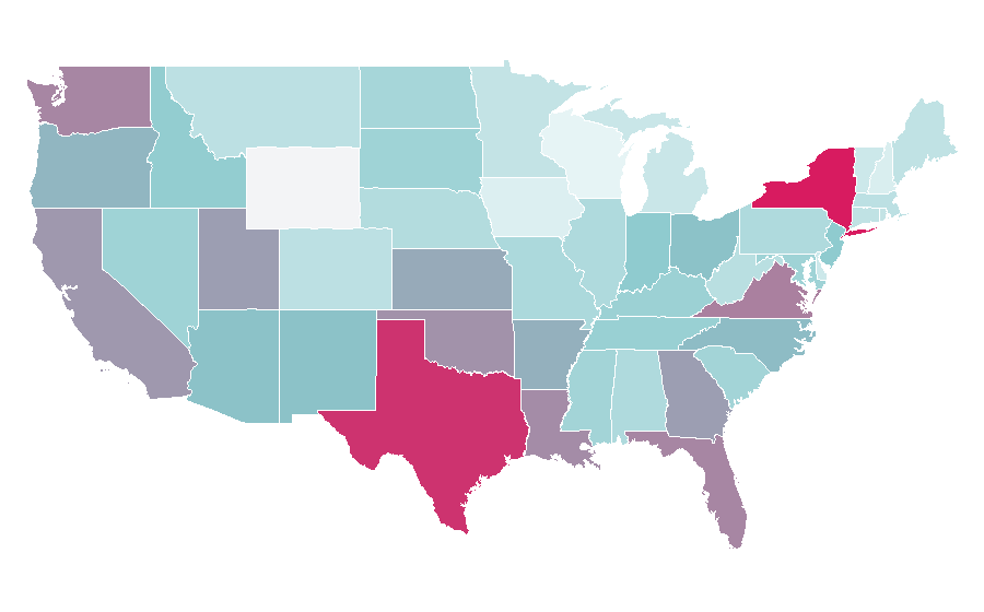 Affinity by region — Opera (web browser), United States