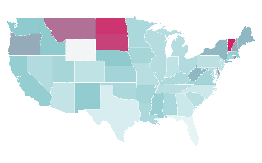 Affinity by region — Operating theater, United States