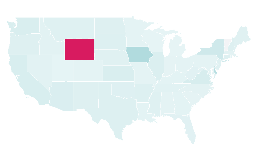 Affinity by region — Optician, United States