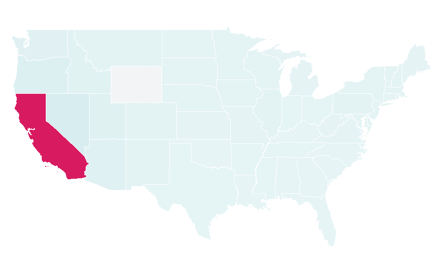 Affinity by region — Oracle Park, United States