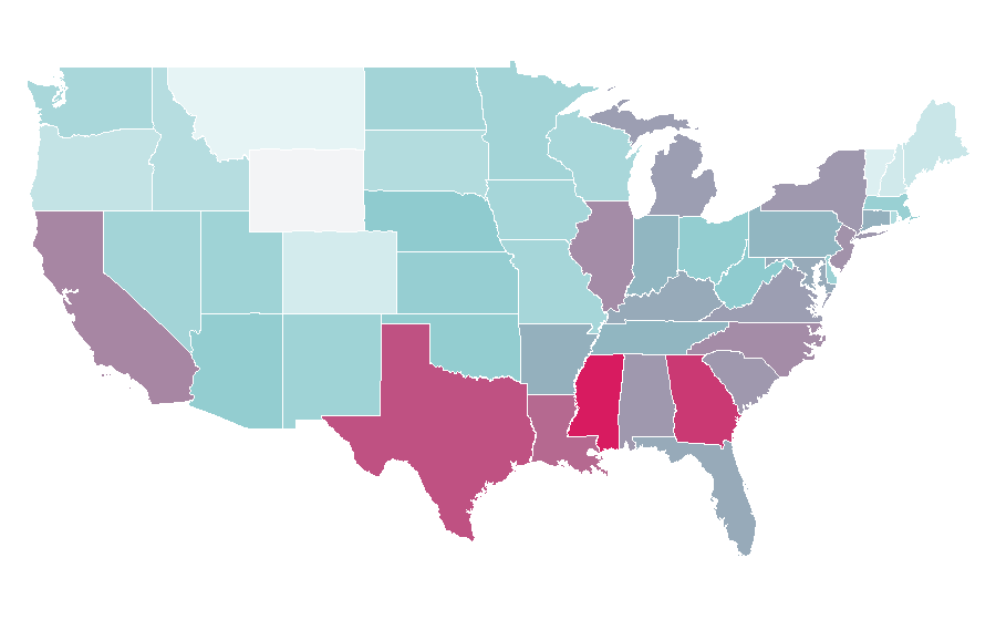 Affinity by region — Orange Juice (band), United States