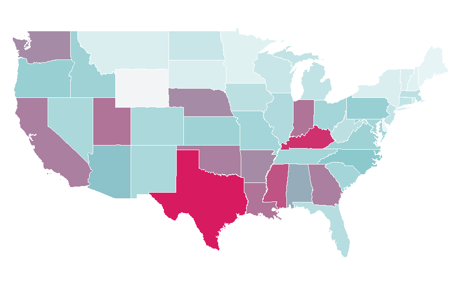 Affinity by region — Orangutan, United States