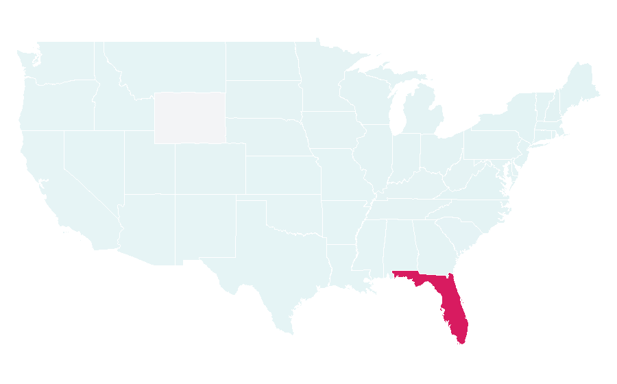 Affinity by region — Orlando International Airport, United States