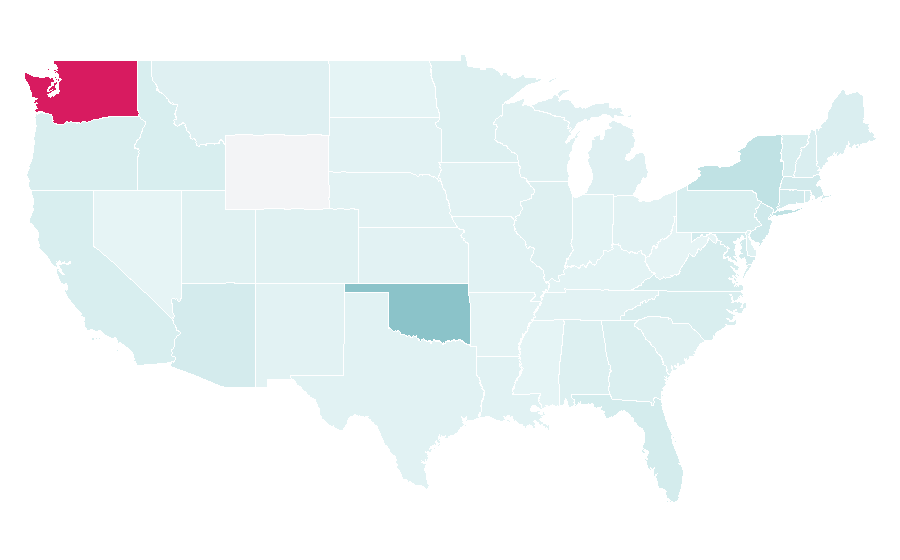 Affinity by region — Othello, United States