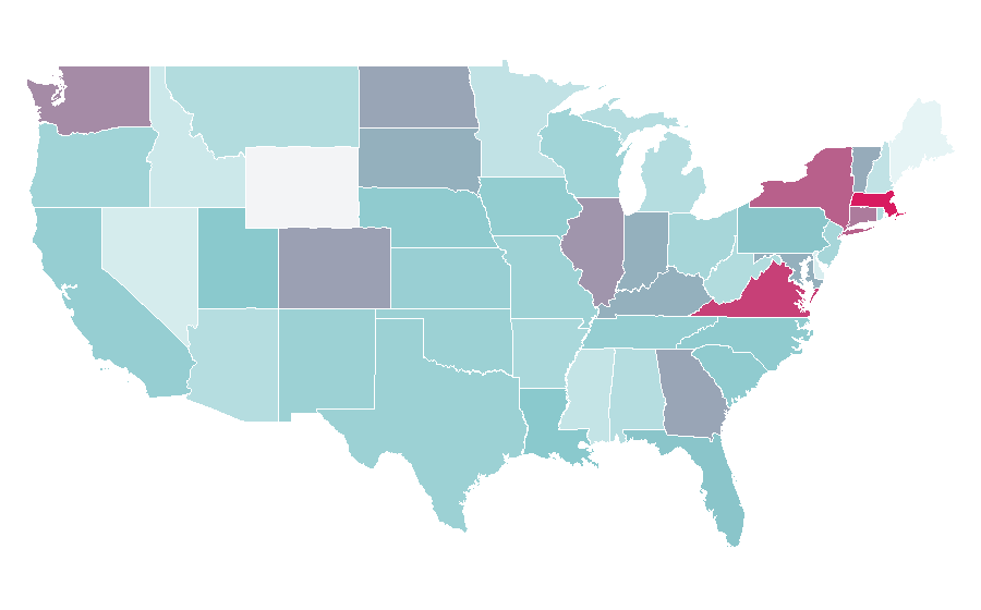 Affinity by region — Out (magazine), United States
