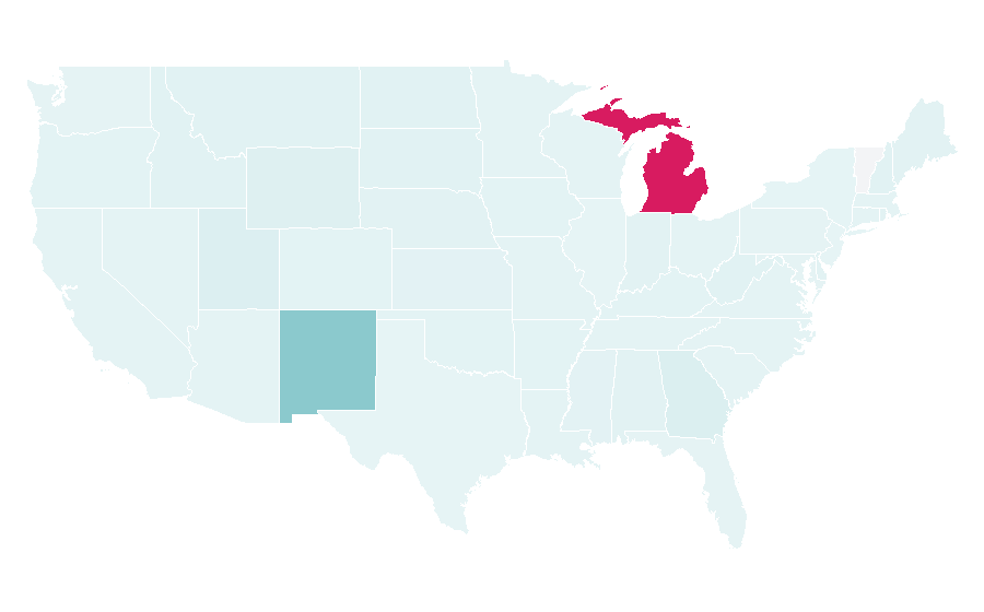Affinity by region — OUTDOOR ADVENTURE, United States