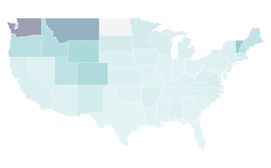 Affinity by region — Outdoor Research, United States