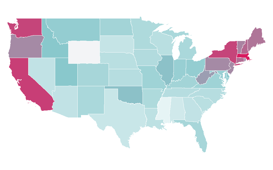 Affinity by region — Ovaltine, United States