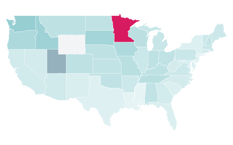 Affinity by region — Owl City, United States