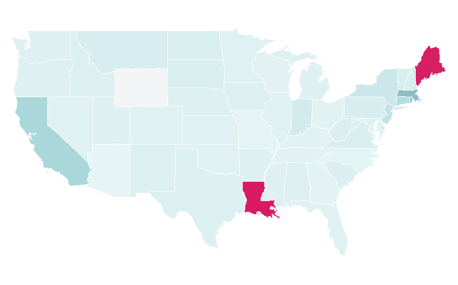 Affinity by region — Oxford Street, United States