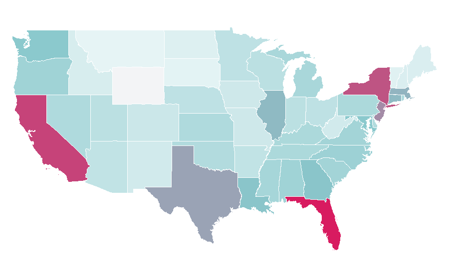 Affinity by region — OxiClean, United States