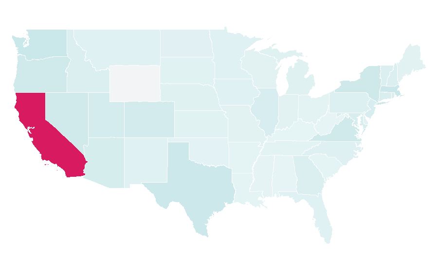 Affinity by region — Palo Alto, California, United States