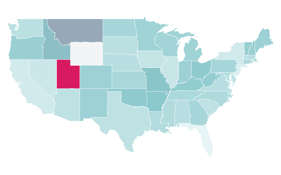Affinity by region — Panda Bear, United States