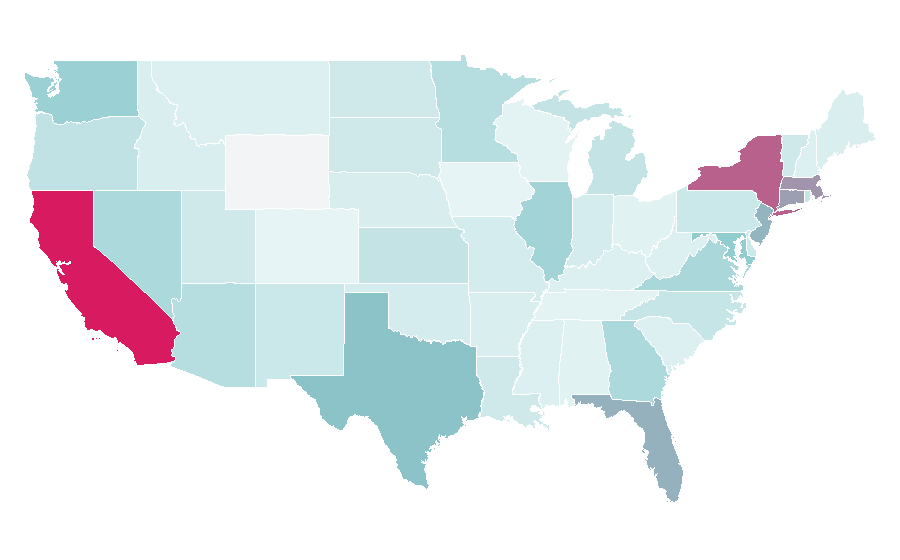 Affinity by region — Paperback, United States
