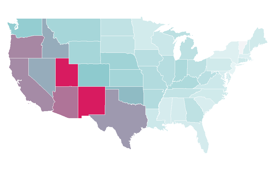 Affinity by region — ParaNorman, United States