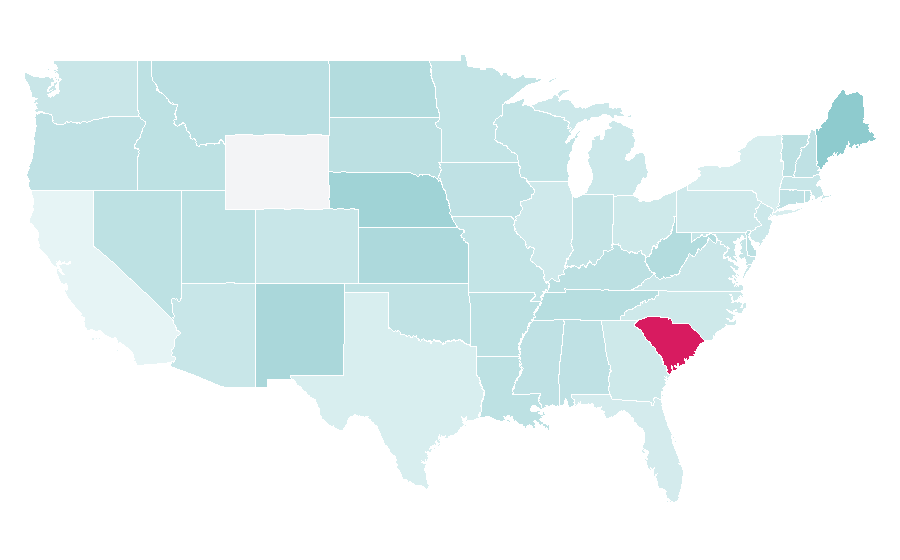 Affinity by region — Parliament of Malaysia, United States