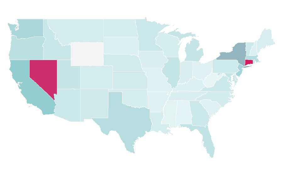 Affinity by region — Parsley, United States