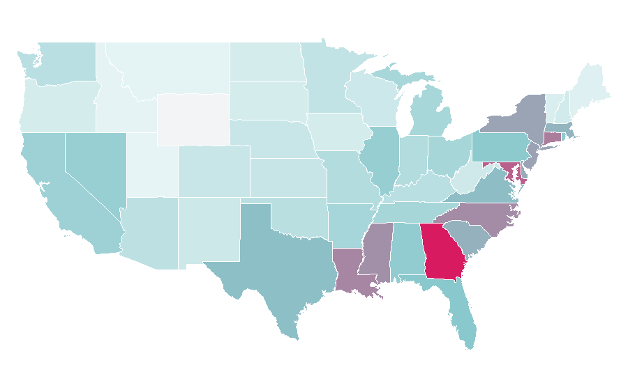 Affinity by region — PartyNextDoor, United States