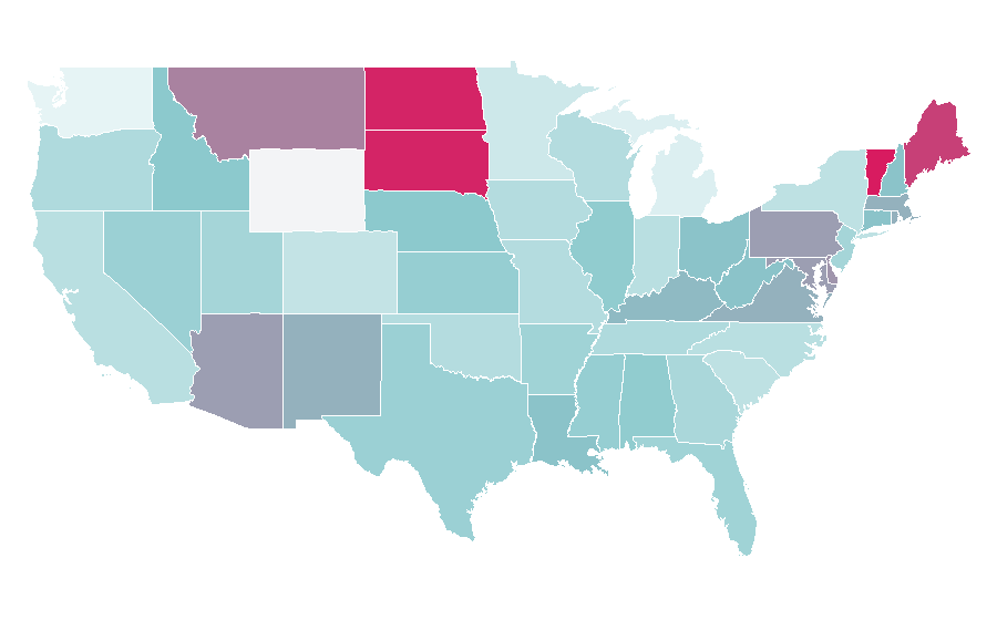 Affinity by region — Patient safety, United States