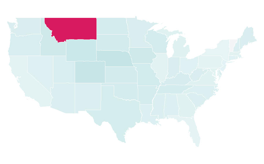 Affinity by region — Paul Cauthen, United States