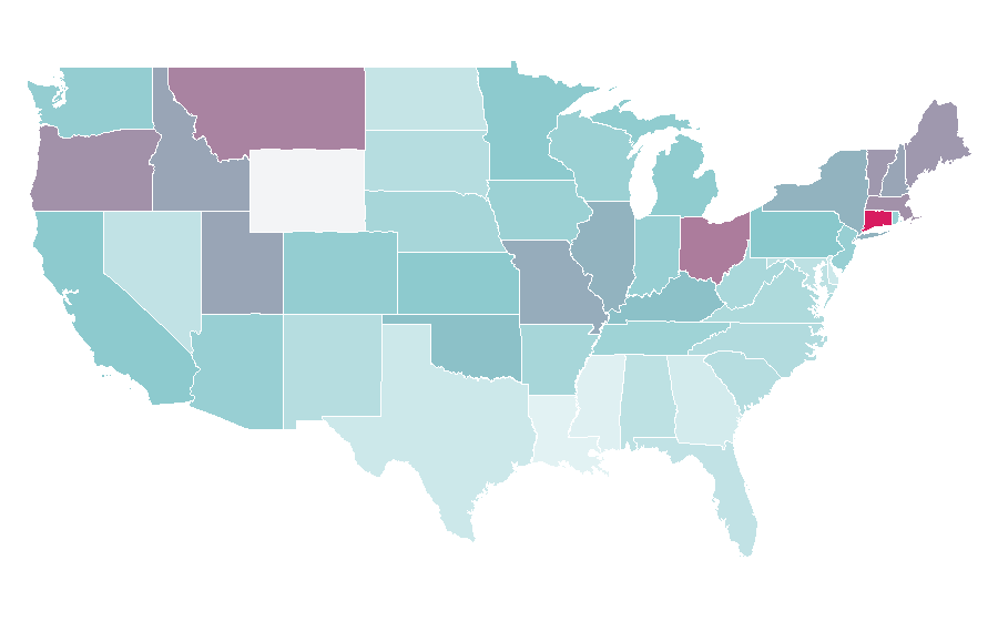 Affinity by region — Paul Newman, United States