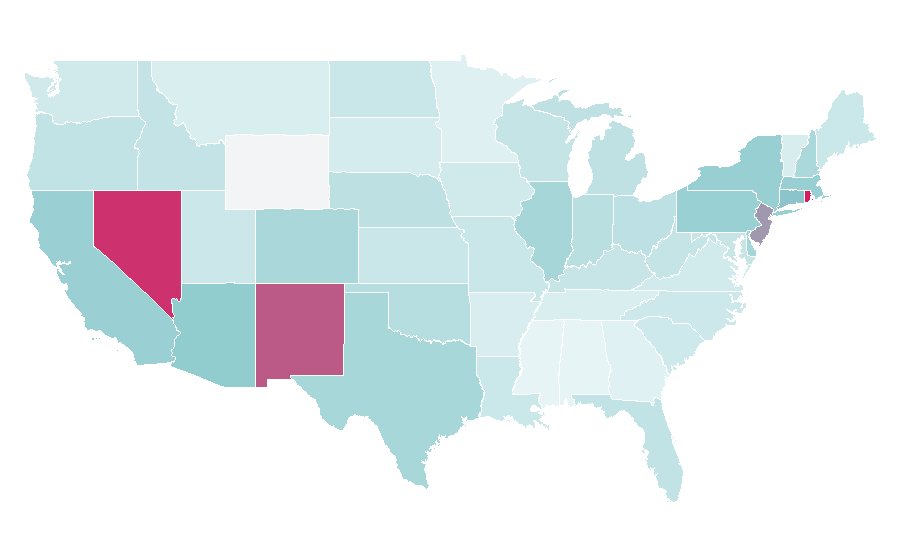 Affinity by region — Pauly D, United States