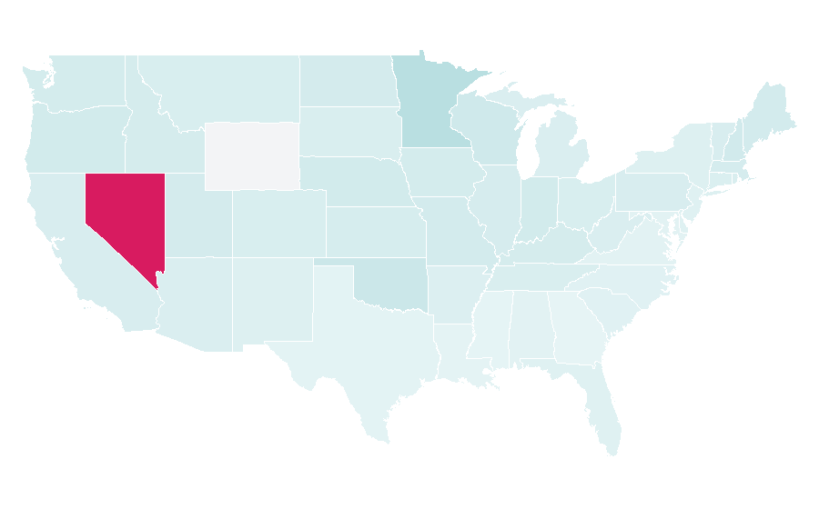 Affinity by region — Penn & Teller, United States