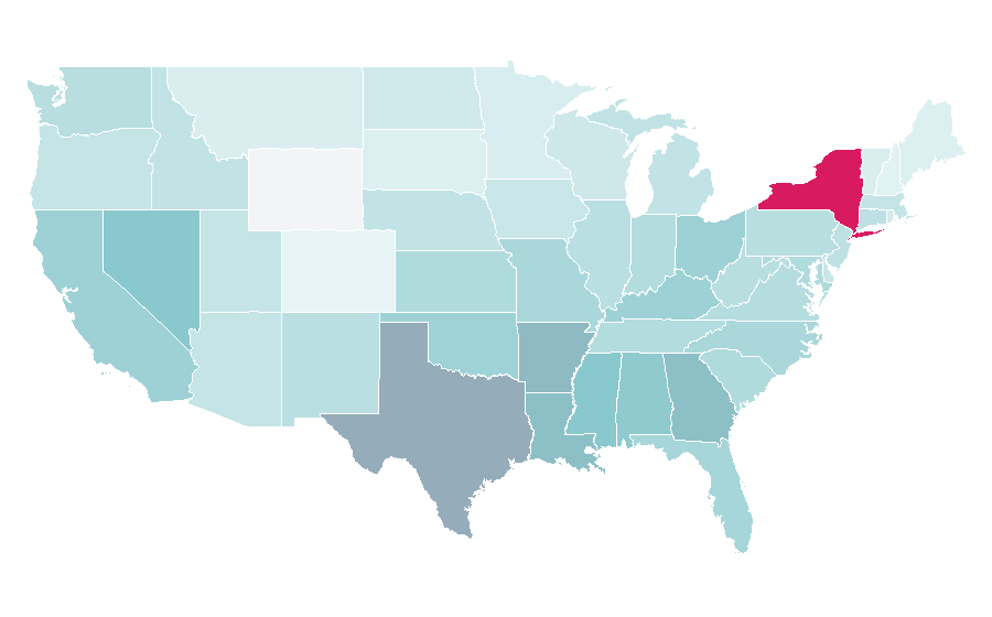 Affinity by region — Peppermint, United States