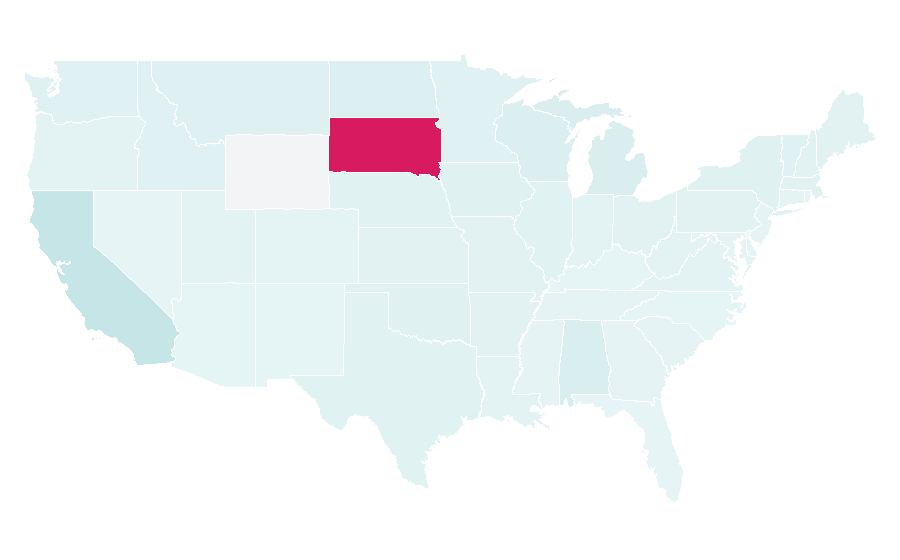 Affinity by region — Perch, United States