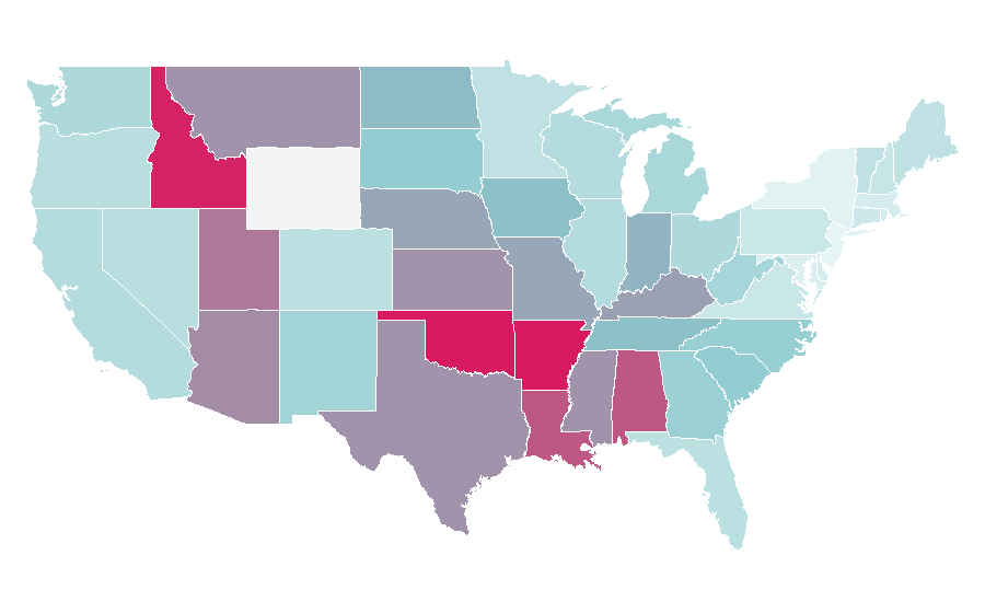 Affinity by region — Percy Jackson Movies, United States
