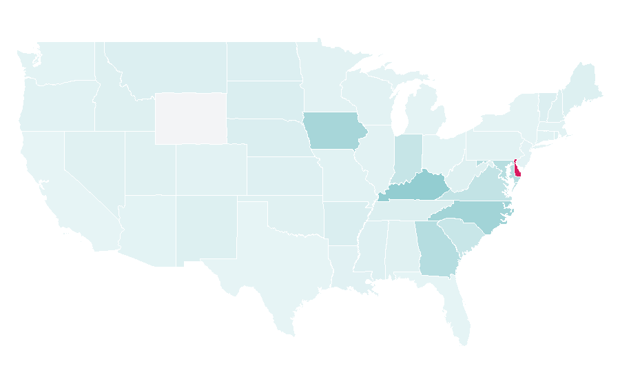 Affinity by region — Perdue Farms, United States
