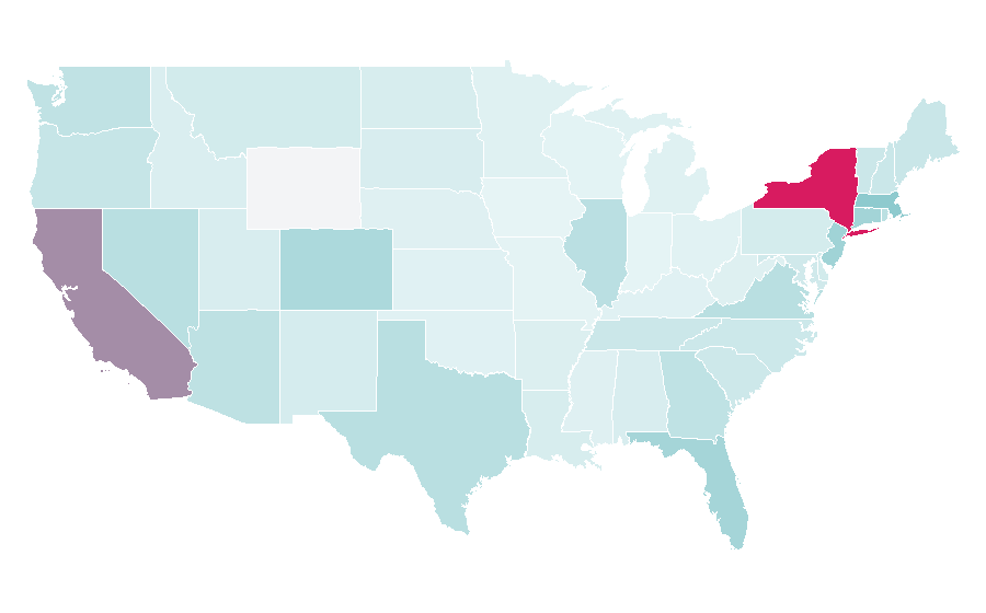 Affinity by region — Persol, United States