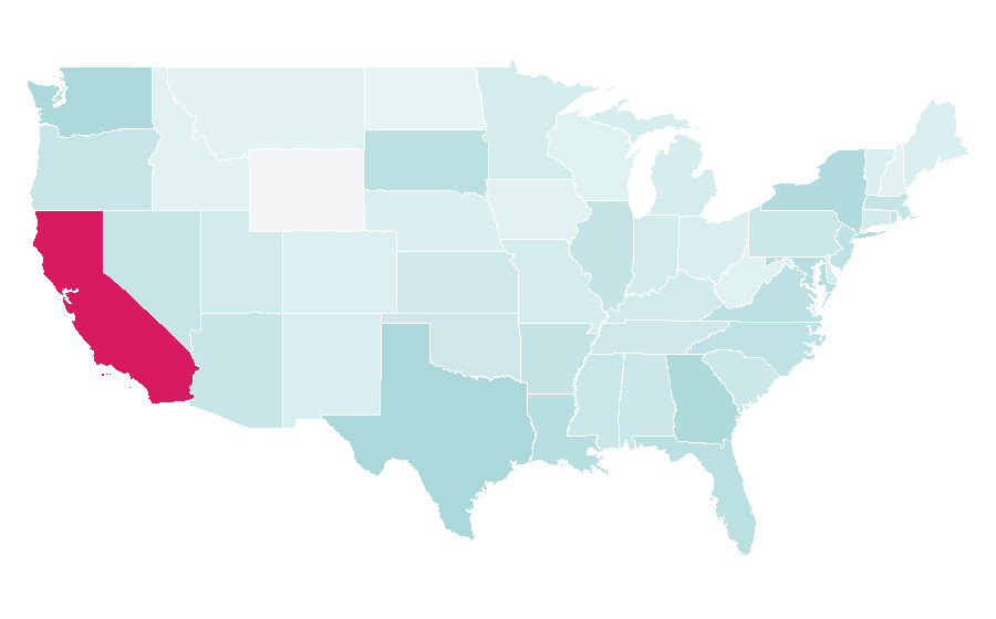 Affinity by region — Persona, United States