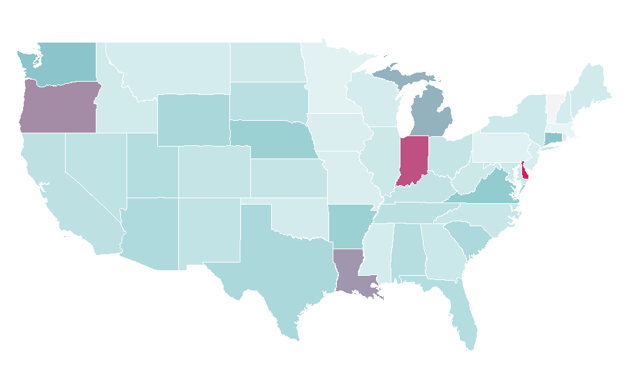 Affinity by region — Pet Care, United States