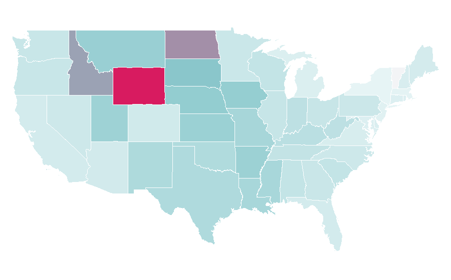 Affinity by region — Peterbilt, United States