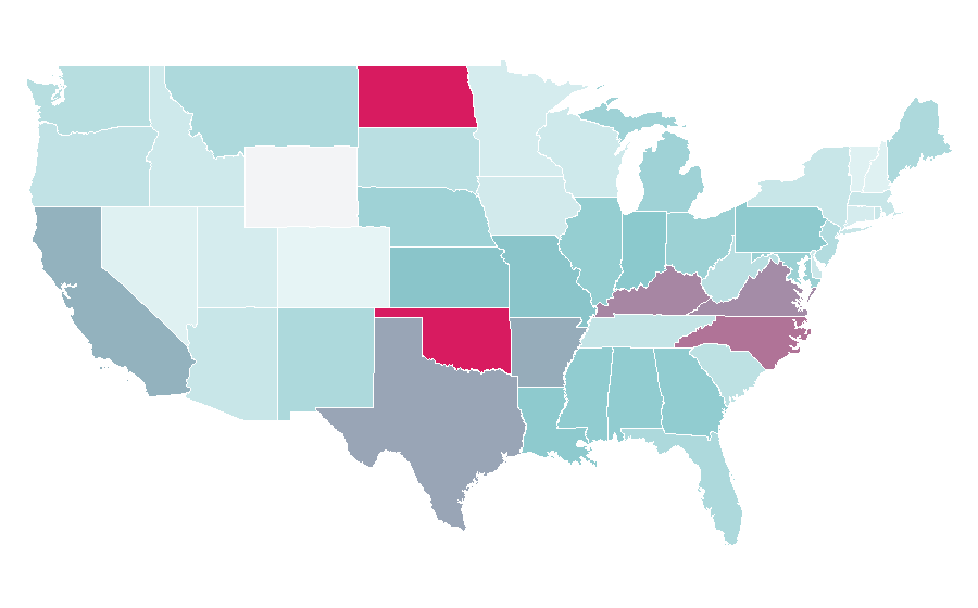 Affinity by region — Petition, United States