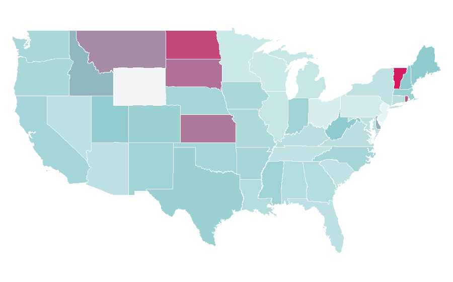 Affinity by region — Philosophy of religion, United States