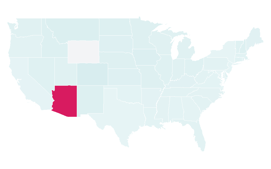 Affinity by region — Phoenix Open, United States