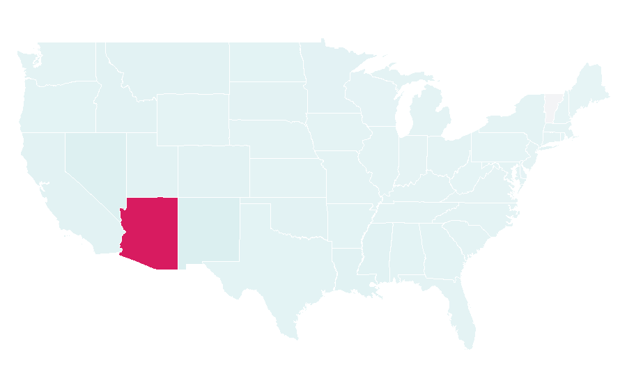 Afinidad por región — Phoenix Suns, Estados Unidos